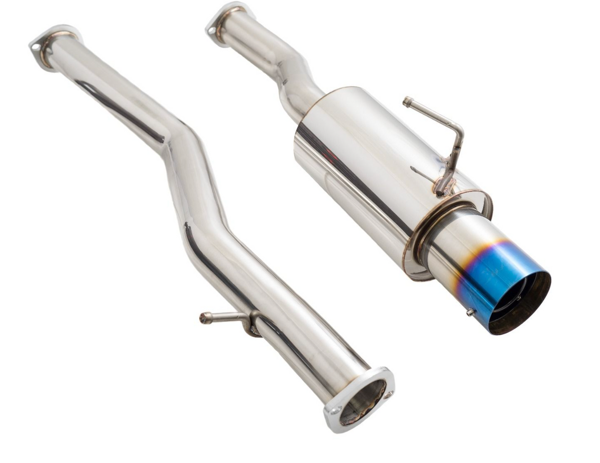 Megan Racing® (09-20) NIssan 370Z 304SS 3" Cat-Back Exhaust with 4.5" OD Burnt Tip