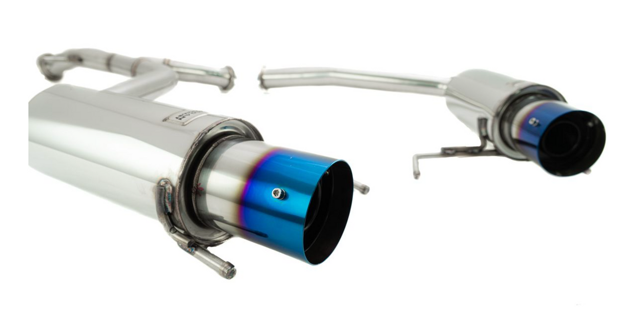 Megan Racing® (06-13) Lexus IS250/IS350 304SS 2.5" Axle-Back Exhuast with 4" OD Burnt Tips