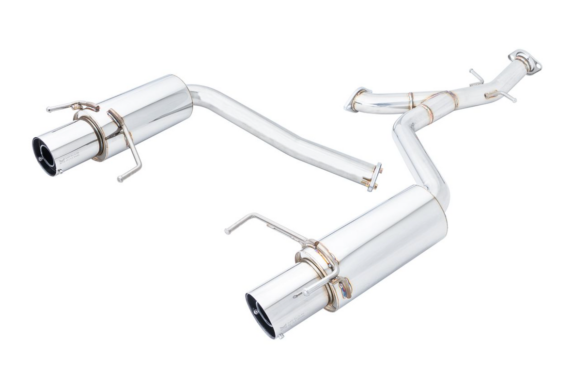 Megan Racing® (06-13) Lexus IS250/IS350 304SS 2.5" Axle-Back Exhaust with 4" OD Polished Tips