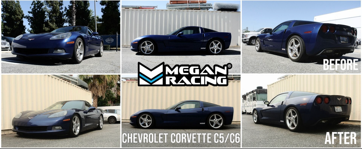 Megan Racing® (97-13) Corvette C5/C6 Track Series Coilovers (Coil Conversion)