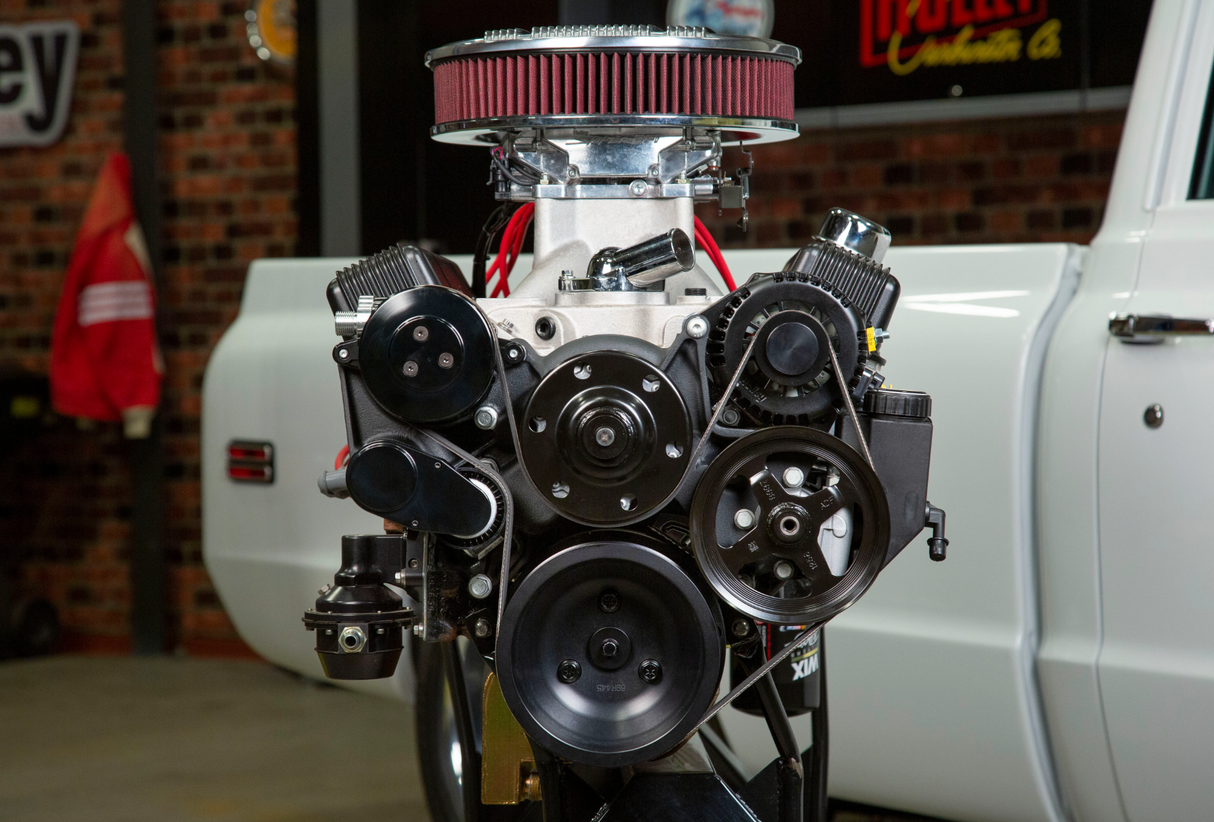 Holley® #20-240BK Small Block Chevy Mid-Mount Complete Drive System