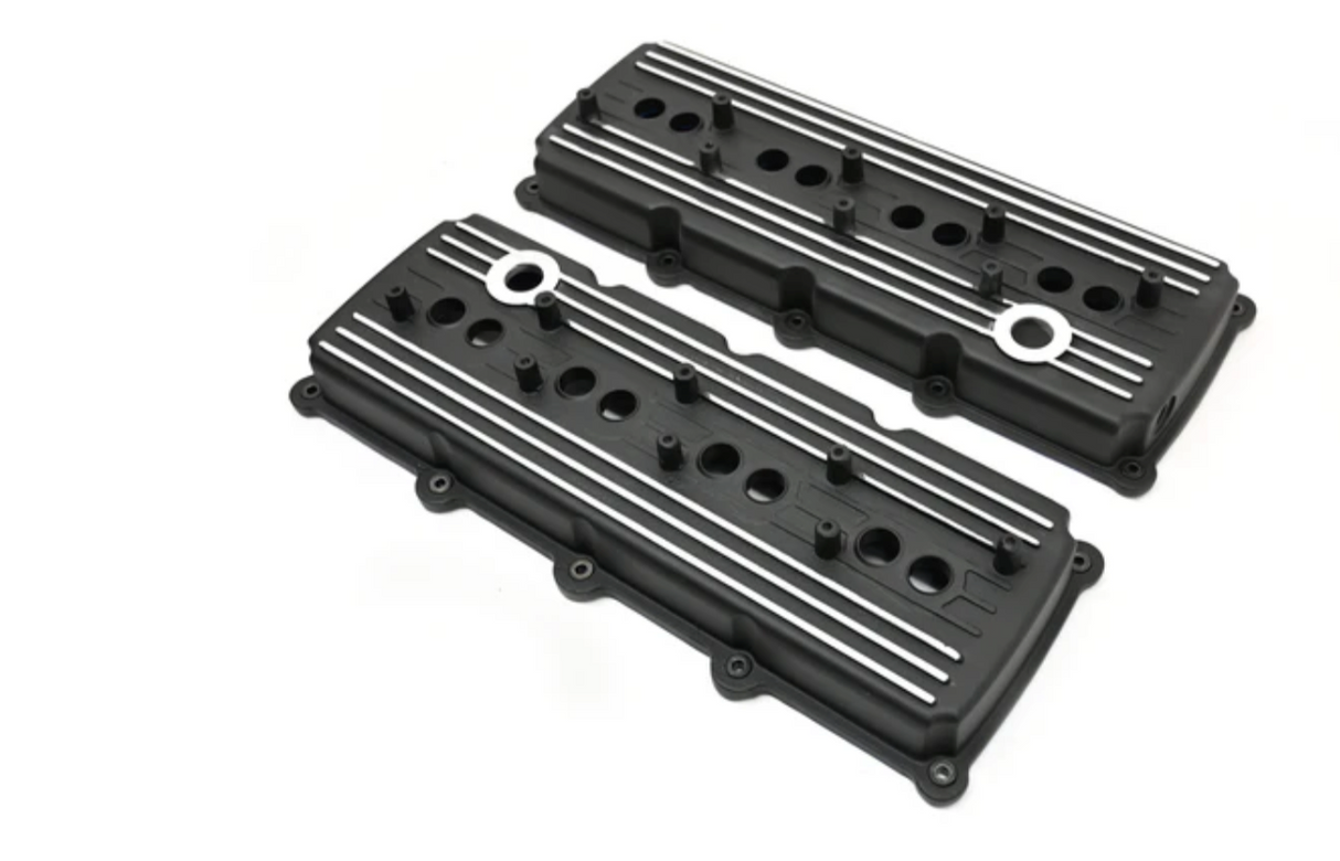 CFR Performance GEN III HEMI Hellcat Conversion Rocker Arm Valve Covers with Oil Filler Tube Holes