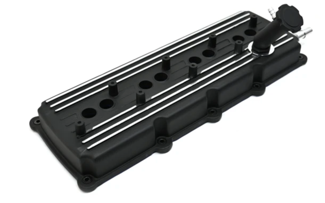 CFR Performance GEN III HEMI Hellcat Conversion Rocker Arm Valve Covers with Oil Filler Tube Holes