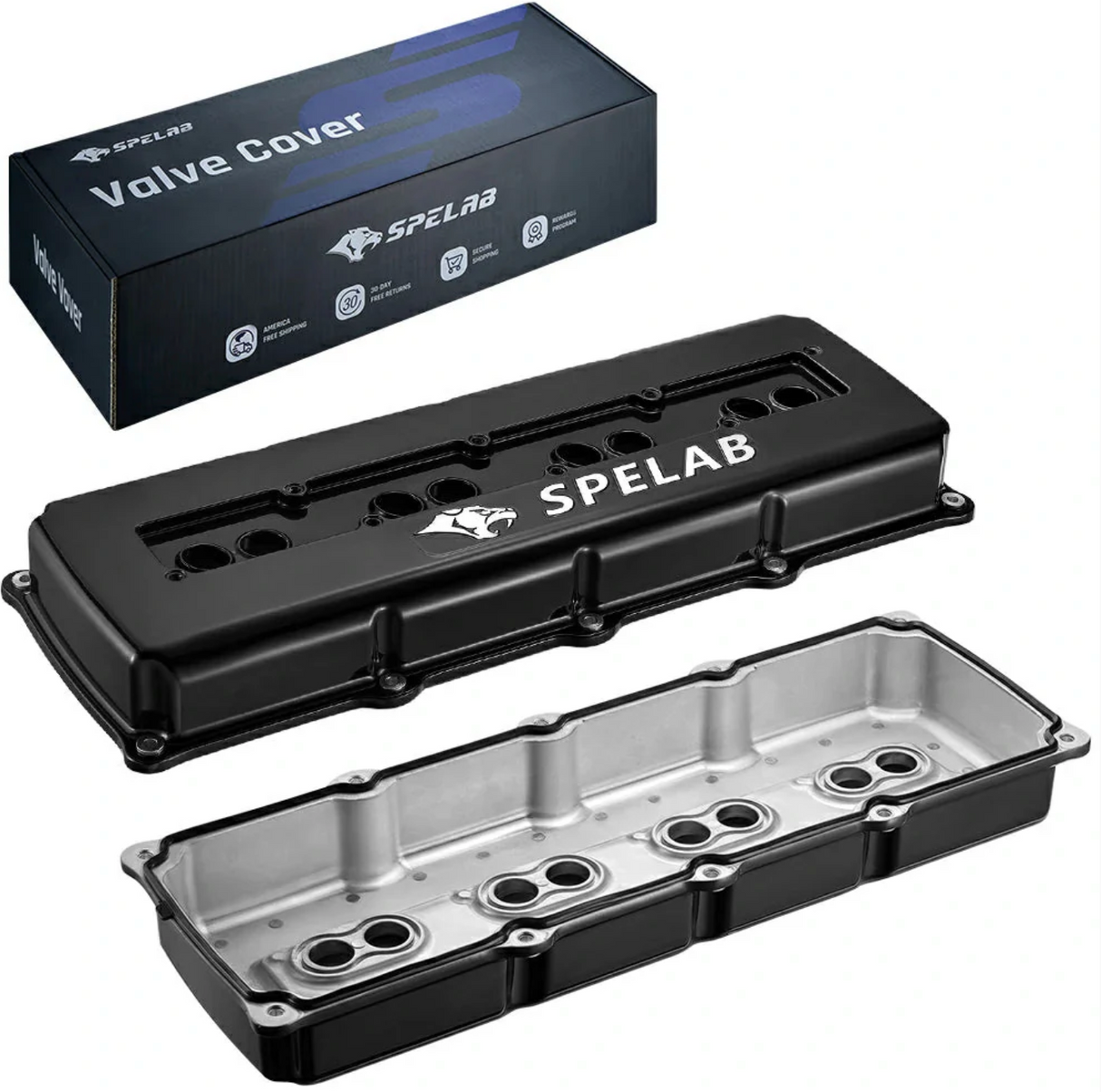 SPELAB GEN III HEMI Cast Aluminum Valve Covers