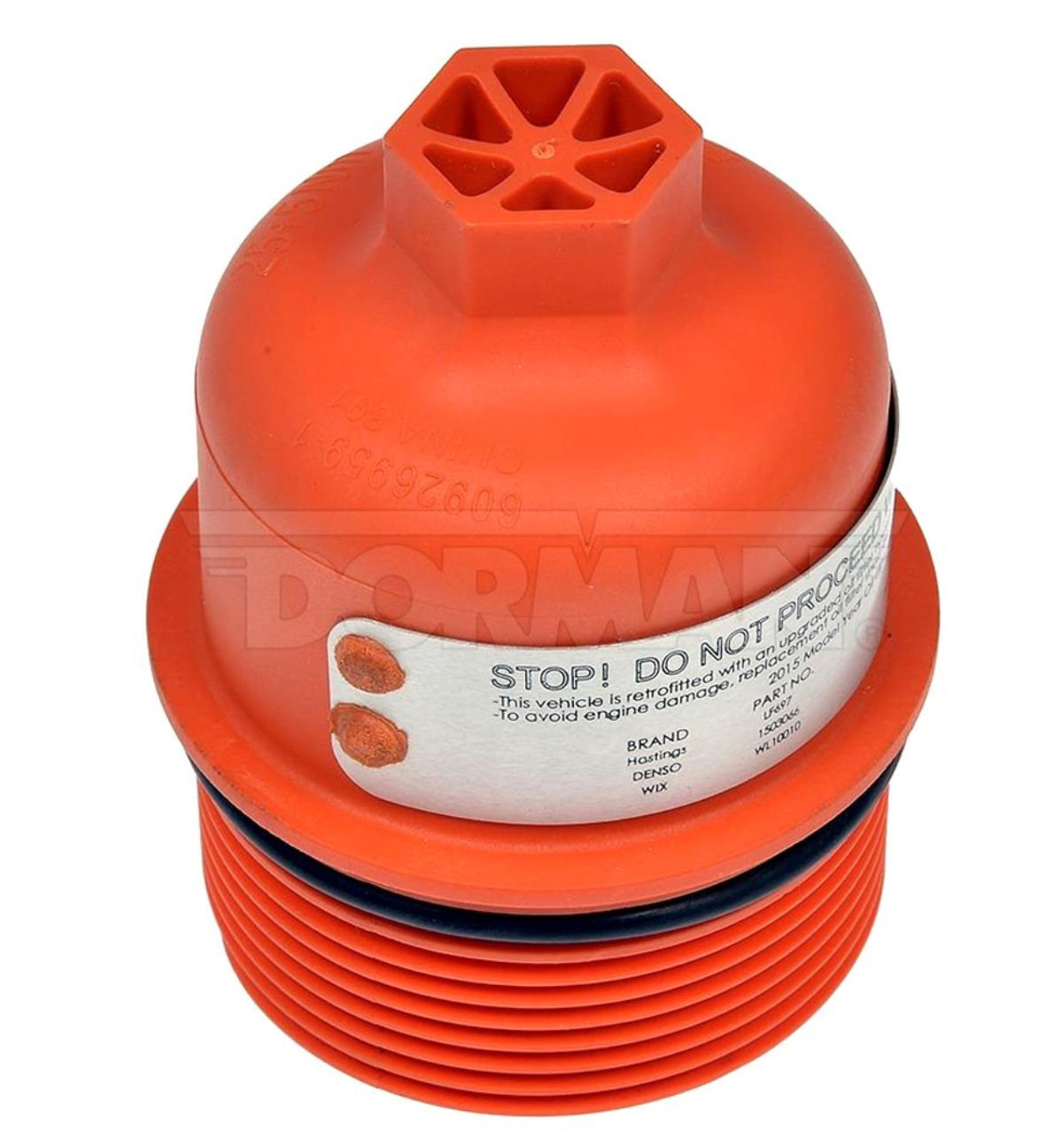 Dorman® (11-23) Mopar V6 Aluminum Engine Oil Filter Housing With Oil Cooler And Filter