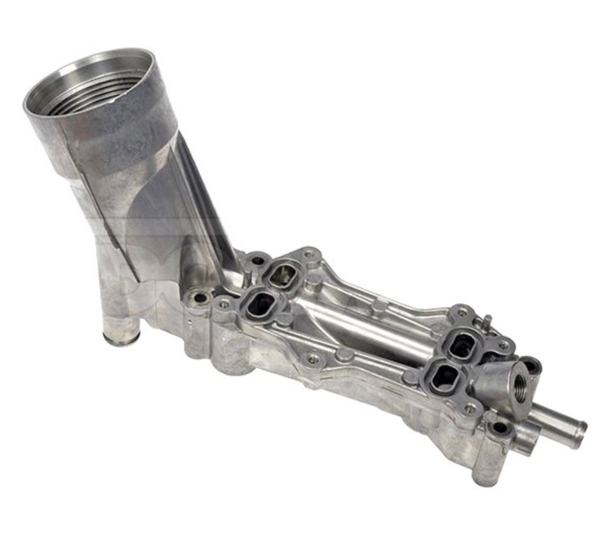 Dorman® (11-23) Mopar V6 Aluminum Engine Oil Filter Housing With Oil Cooler And Filter