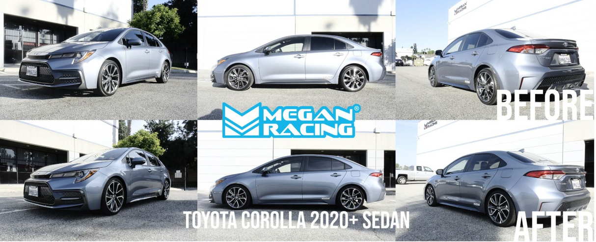 Megan Racing® (19-25) Toyota Corolla Sedan Lowering Springs