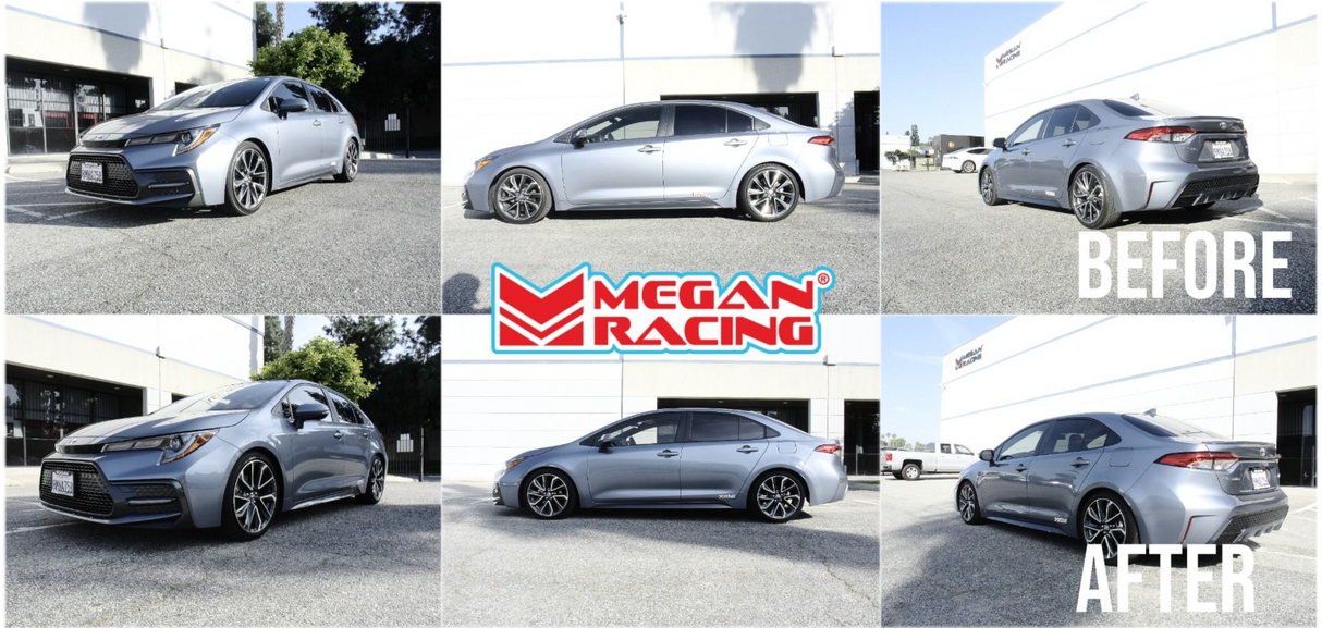 Megan Racing® (19-25) Toyota Corolla Sedan E210 EZII Series Coilovers