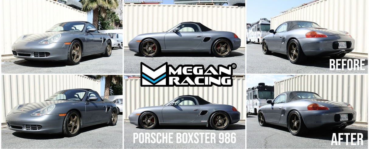 Megan Racing® (96-04) Porsche Boxster 986 Lowering Springs
