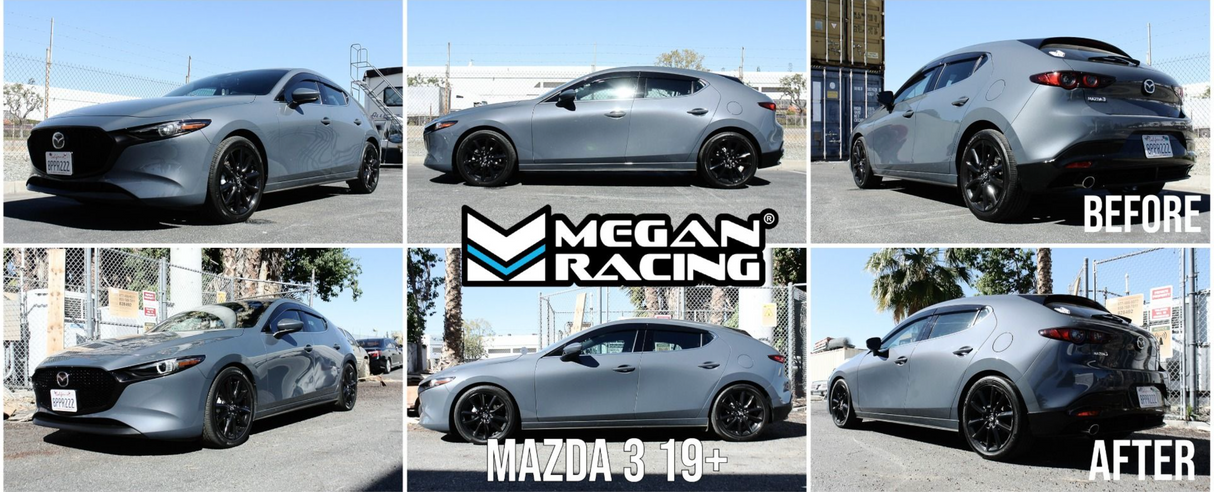 Megan Racing® (19-25) Mazda 3 Hatchback FWD BP Lowering Springs