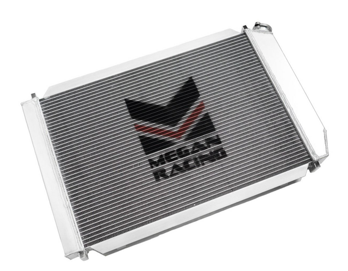 Megan Racing® (79-93) Ford Mustang T5 Aluminum Radiator (Manual Transmission)