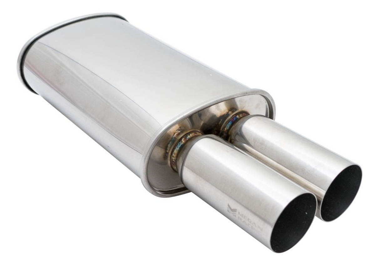 Megan Racing® Universal Exhaust M-DT Turbo Muffler