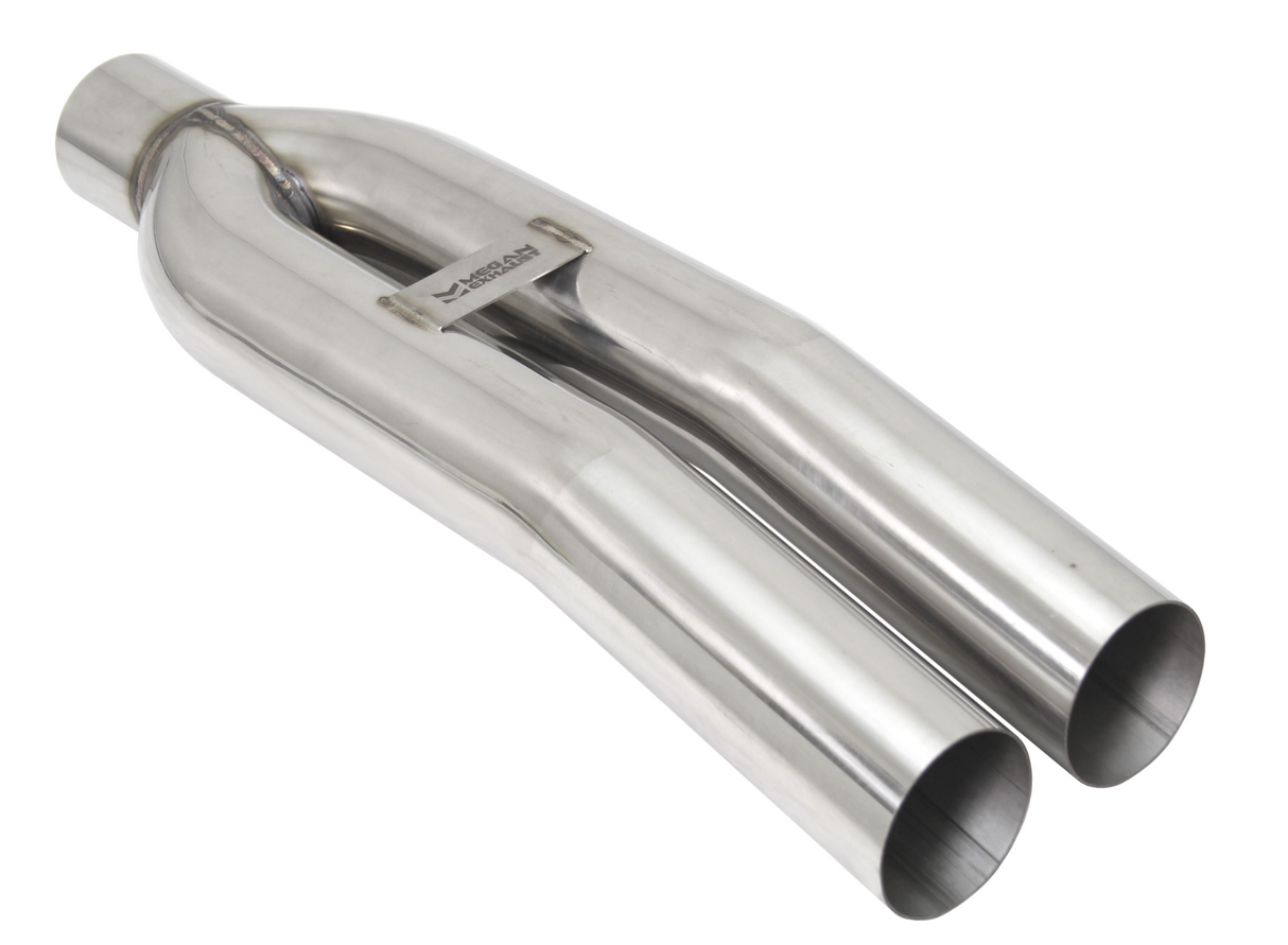 Megan Racing® Universal 3" VIP Exhaust Tips "Blast Pipes" Style (weld-on) - Angled