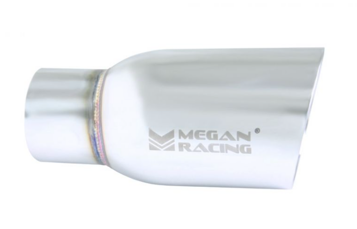 Megan Racing® Universal Stainless Steel Chrome 3.5-Inch Tip (2.5-Inch Piping)