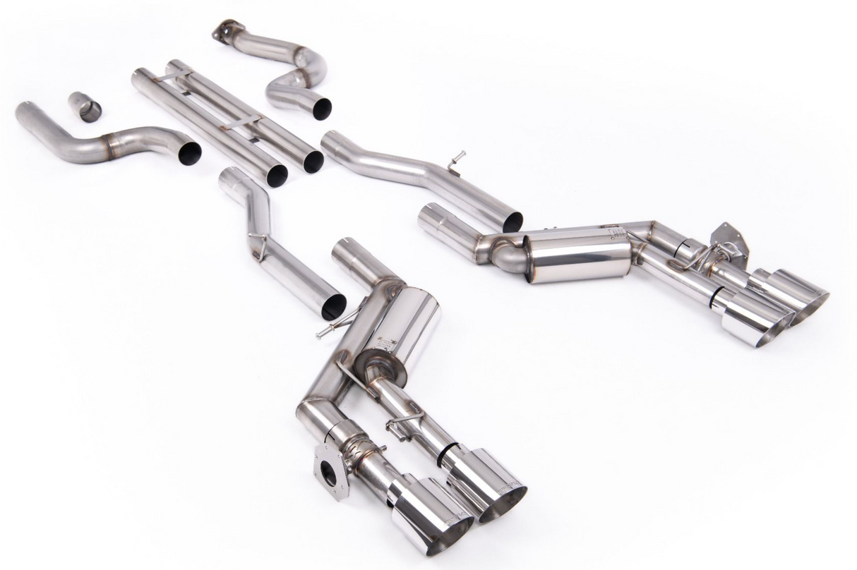 Milltek® (16-24) Camaro SS/LT1 304SS 3" Valved Cat-Back Exhaust with Unbalanced Straight Center