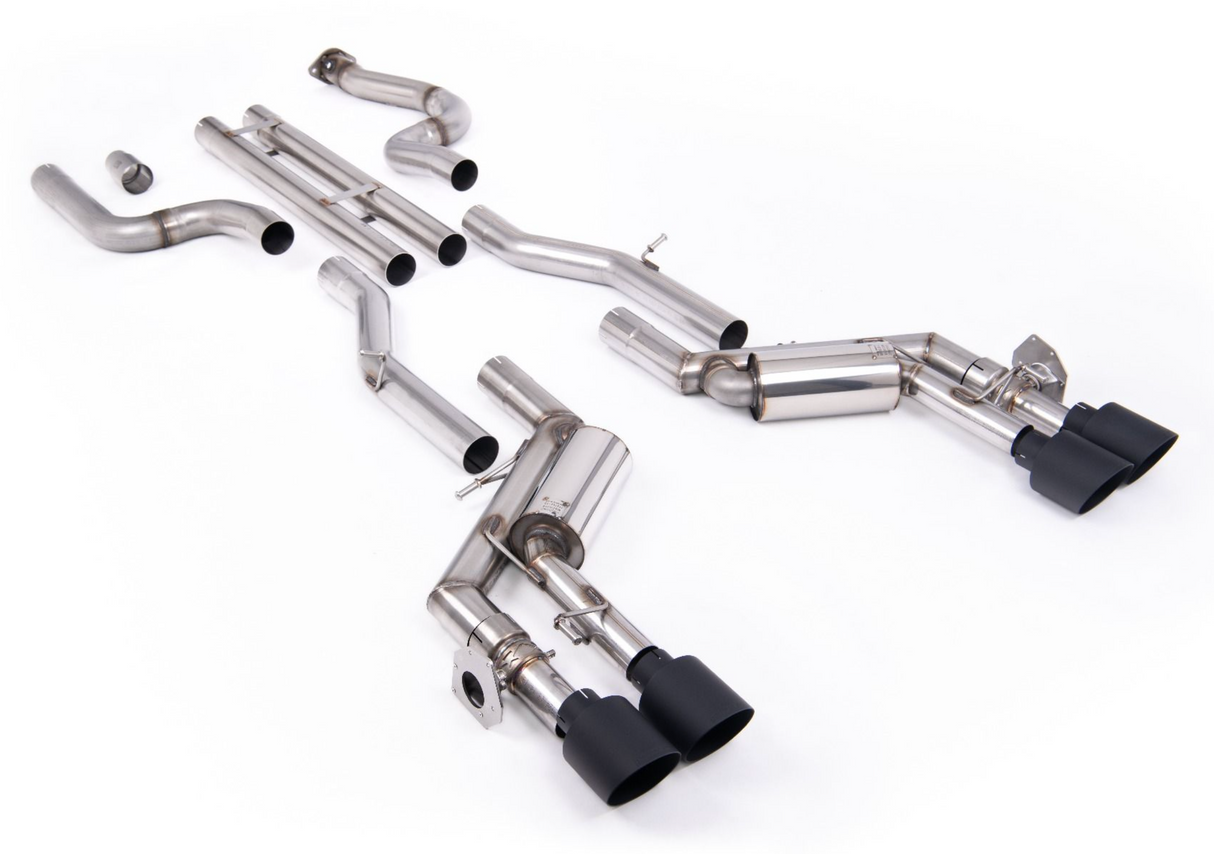 Milltek® (16-24) Camaro SS/LT1 304SS 3" Valved Cat-Back Exhaust with Unbalanced Straight Center