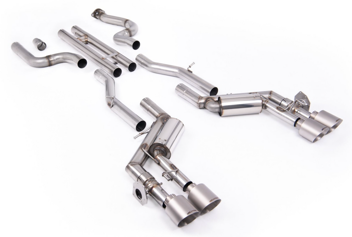 Milltek® (16-24) Camaro SS/LT1 304SS 3" Valved Cat-Back Exhaust with H-Pipe System