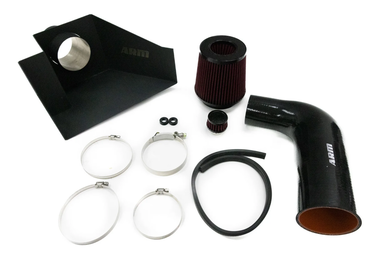 ARM Motorsports® A3/S3/TT/Golf/Jetta 4" Silicone Cold Air Intake System