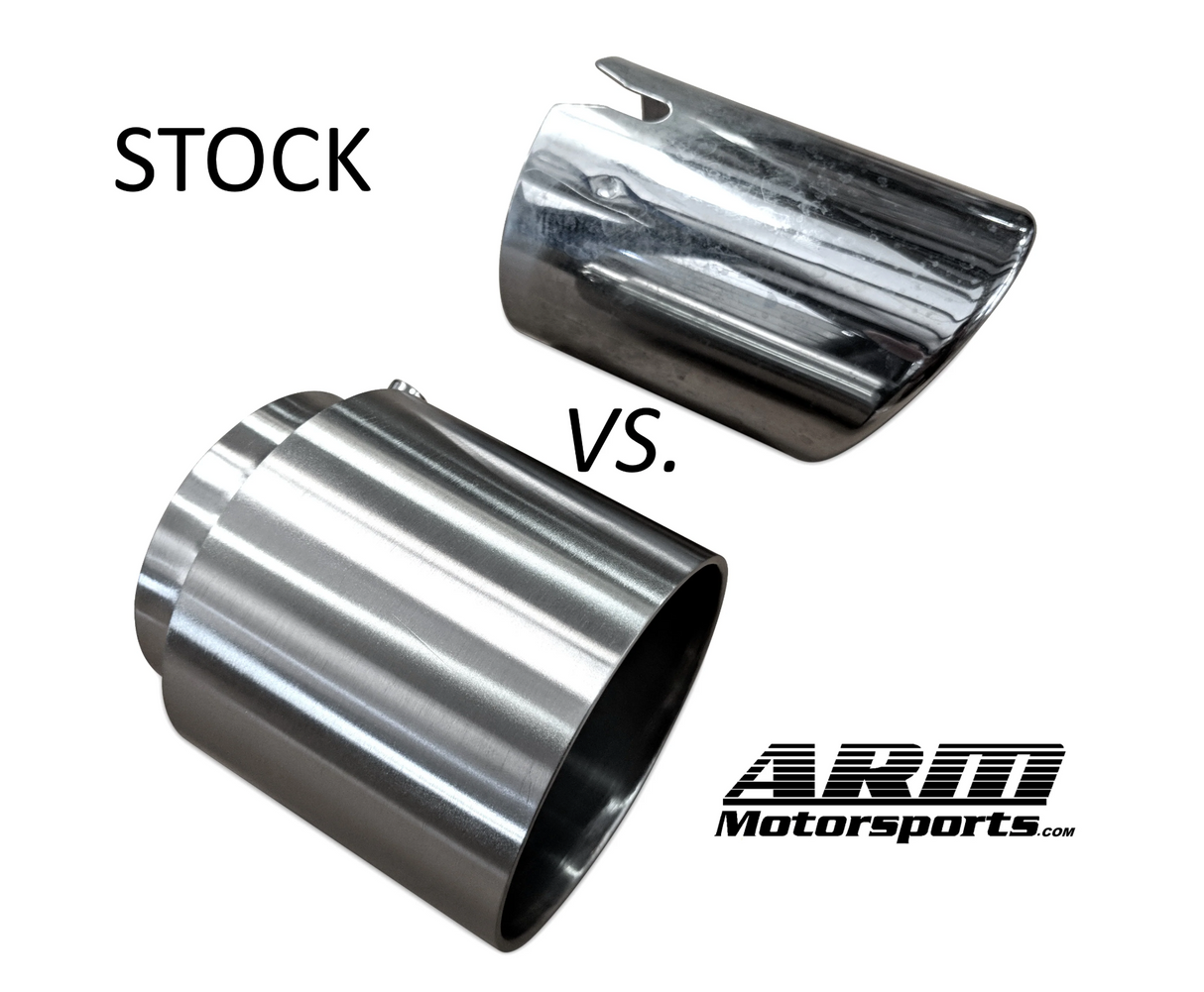 ARM Motorsports® (14-20) BMW M2C/M3/M4 F80/F82 304SS 4" OD Exhaust Tips
