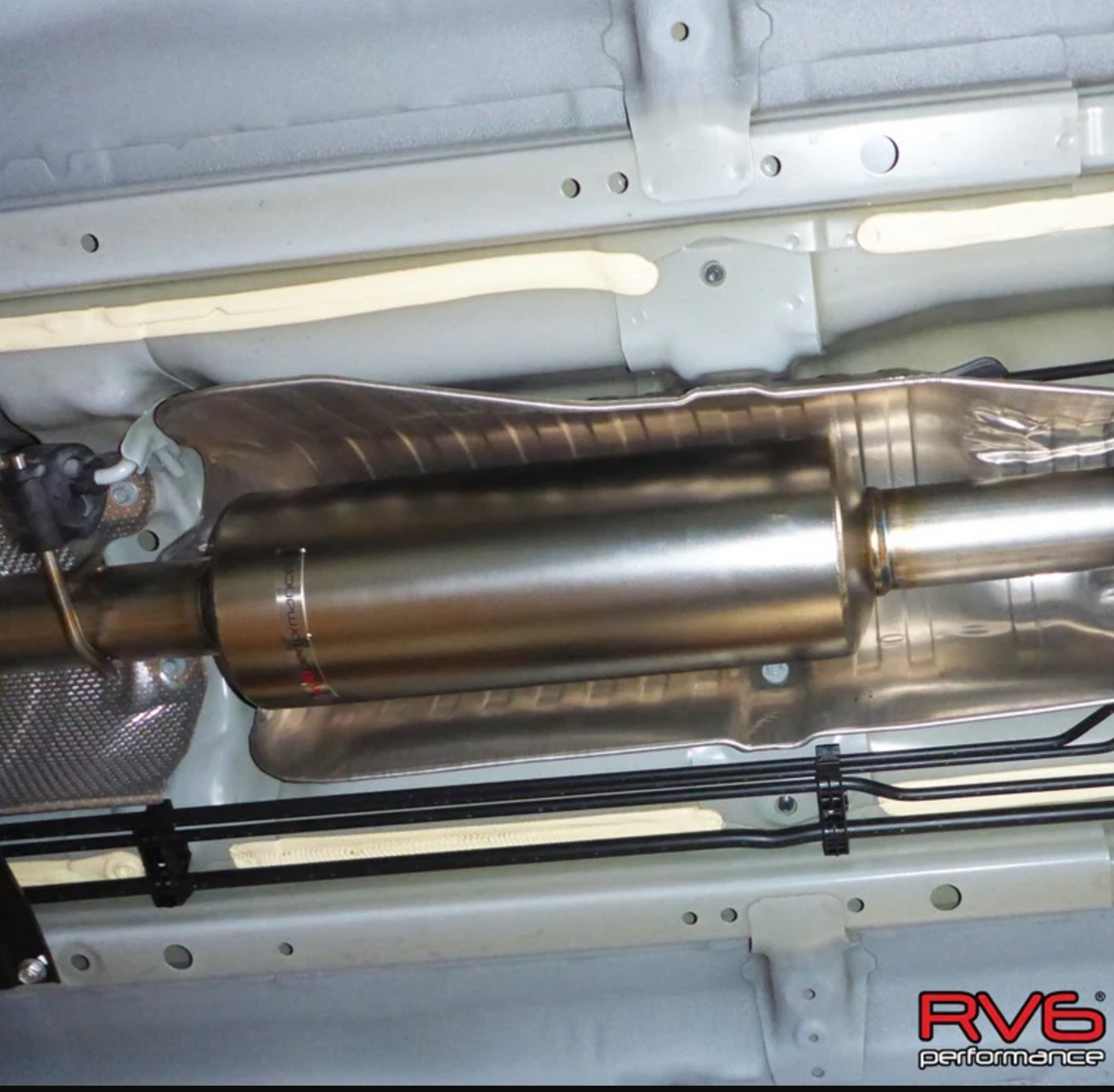 RV6 Performance® (13-17) Honda Accord Sedan Resonated Mid-Pipe Kit (Axle-Back Required)