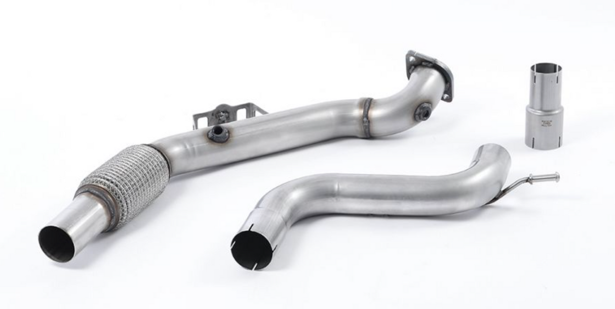 Milltek® (15-26) Mustang EcoBoost Large Bore Downpipe with Catalyst Delete (For OE Cat-Back)