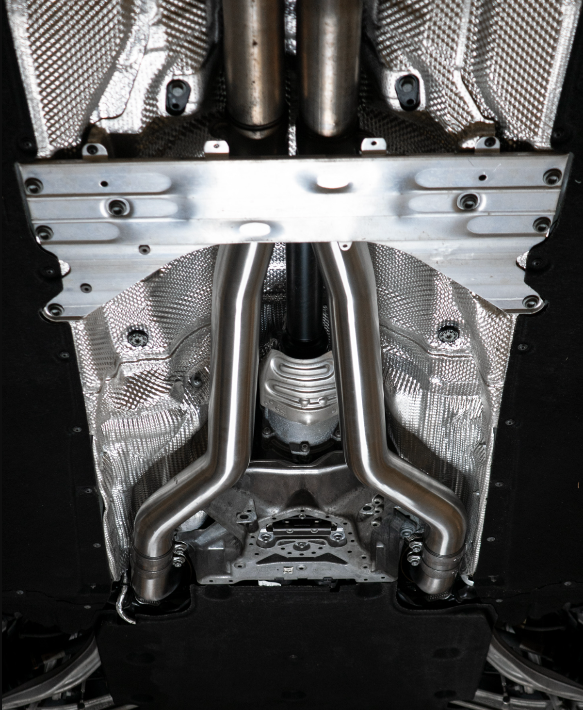 CTS Turbo® (19+) Audi RS6 C8/RS7 4K8 4.0L 304SS 3" Mid-Pipes with Resonator Delete Kit