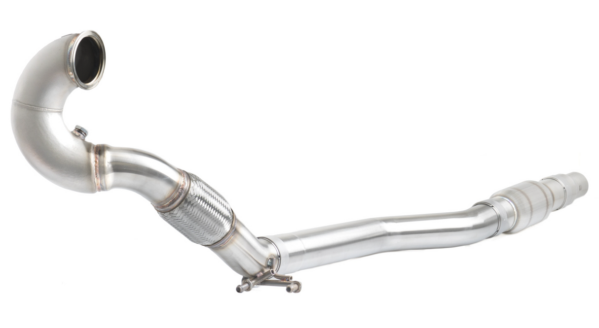 CTS Turbo® (15-21) Audi A3/S3/TT/ Volks Golf R 304SS 3.5" Catted Mid-Pipe Kit
