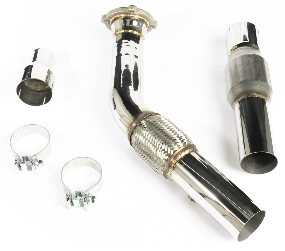 CTS Turbo® (99-05) Volkswagen GTI/Jetta/GLI 1.8L 304SS 3" 200 Cell Catted Down Pipe