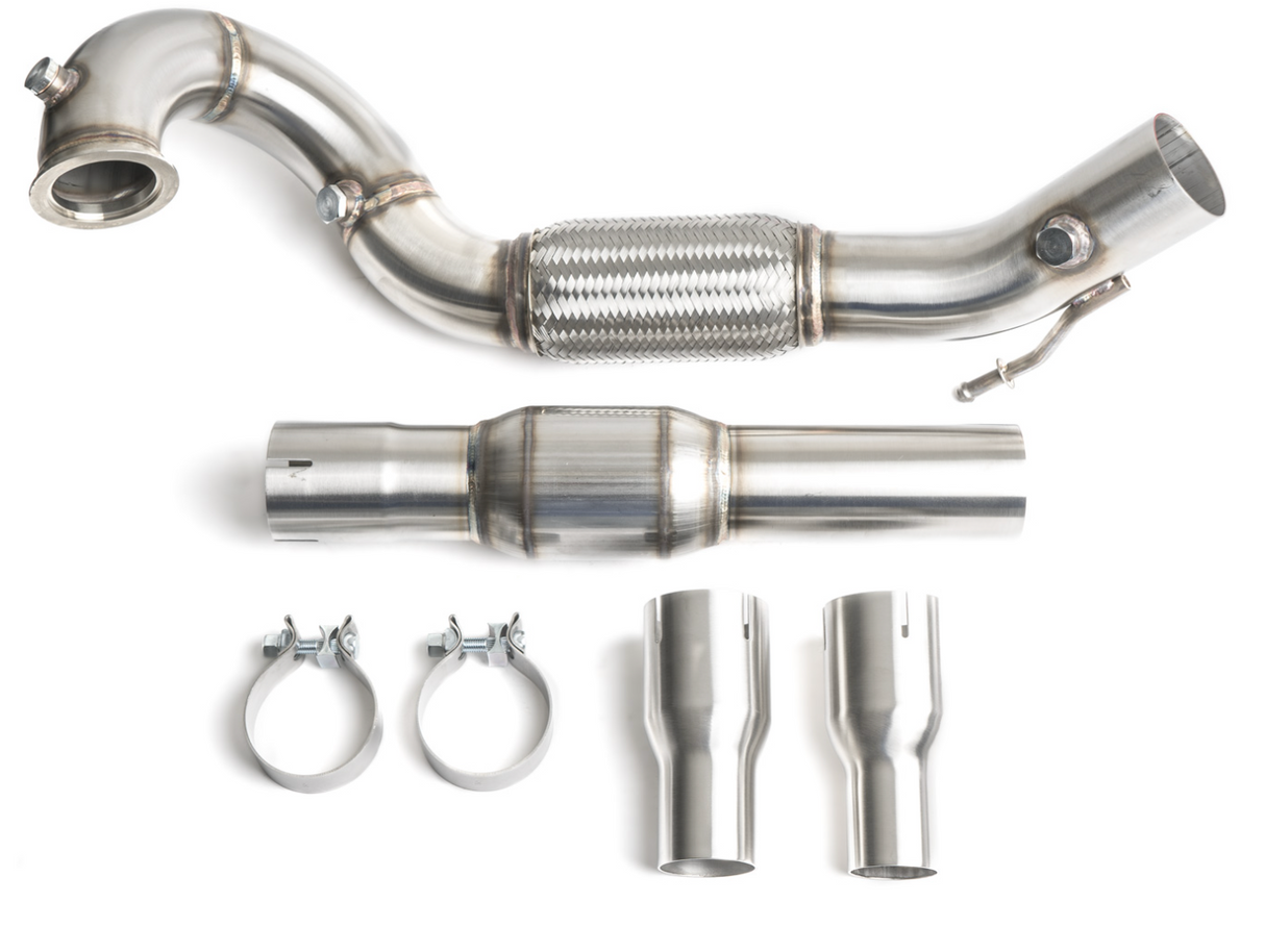 CTS Turbo® (15+) Volkswagen Jetta 1.4L/1.5L 304SS 3" 200 Cell Catted Down Pipe Kit