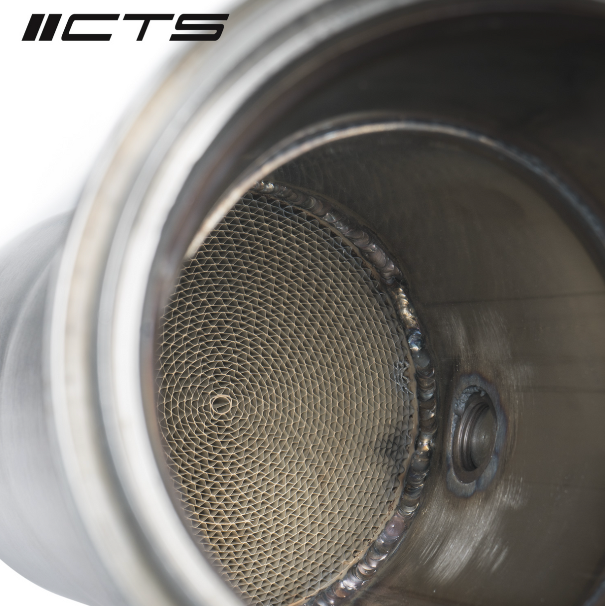 CTS Turbo® BMW 340i/440i/540i/M140i/M240i/M340i/X3/X4/X5 B58B30 4.5" 200 Cell Catted Down Pipe