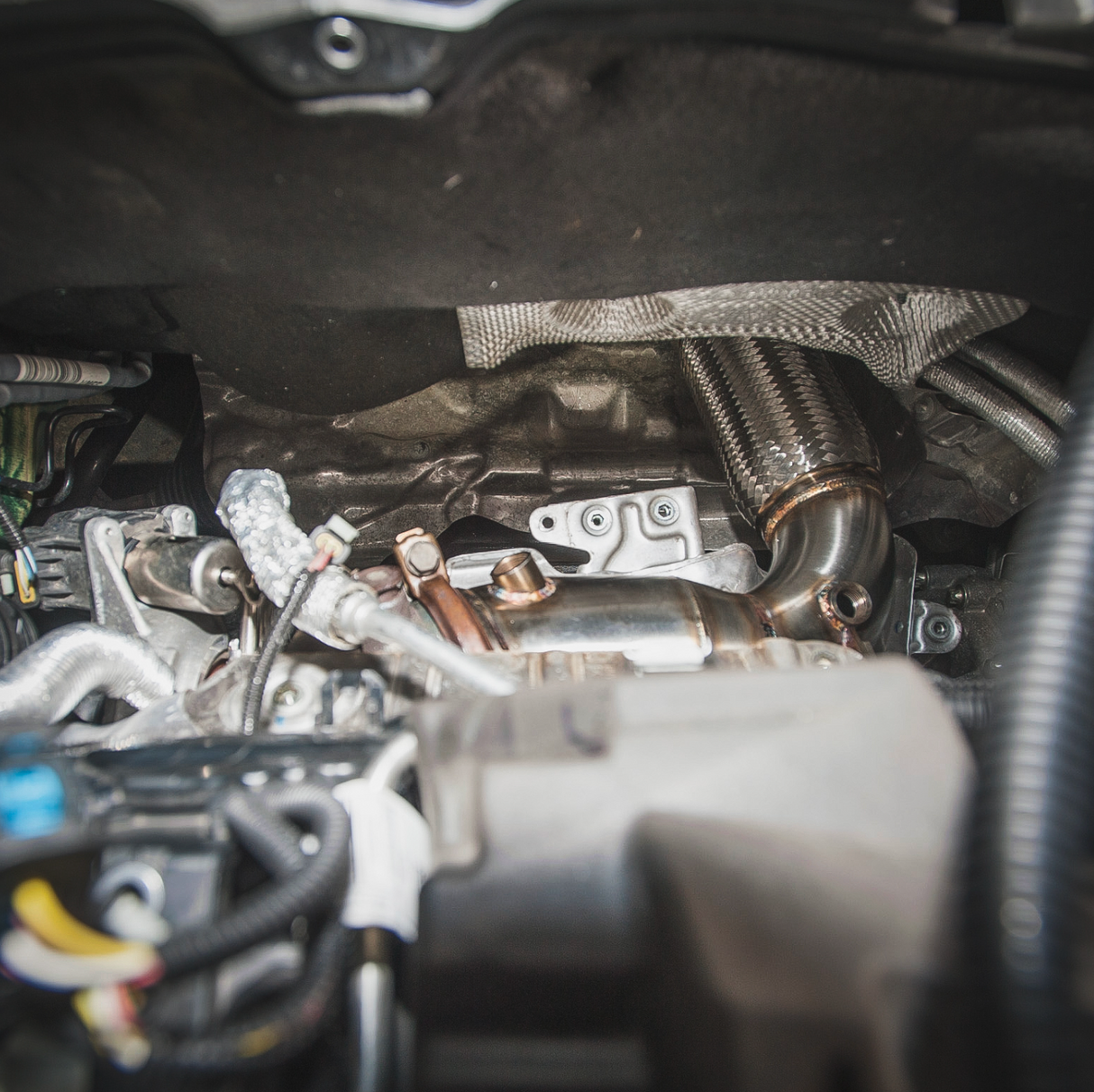 CTS Turbo® (16-21) BMW 228i/X1/X2/Mini Cooper S 304SS 200 Cell Catted Down Pipe