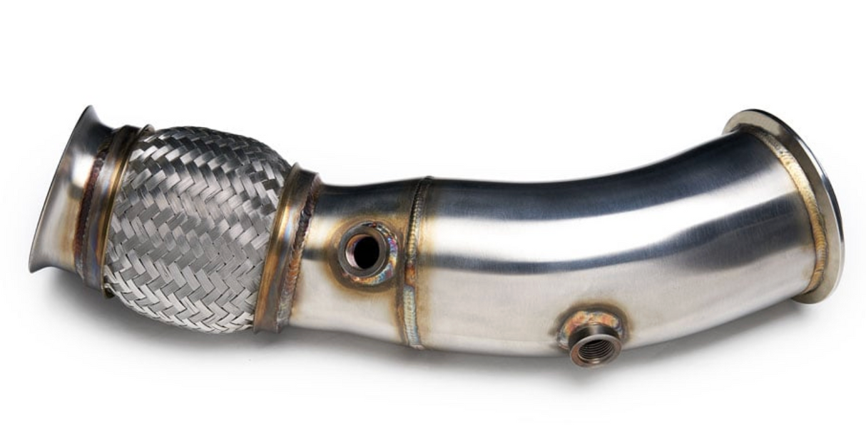 CTS Turbo® (12-16) BMW M135i/M235i/335i/435i N55B30 304SS 3.5" Catless Down Pipe with Pneumatic Wastegate