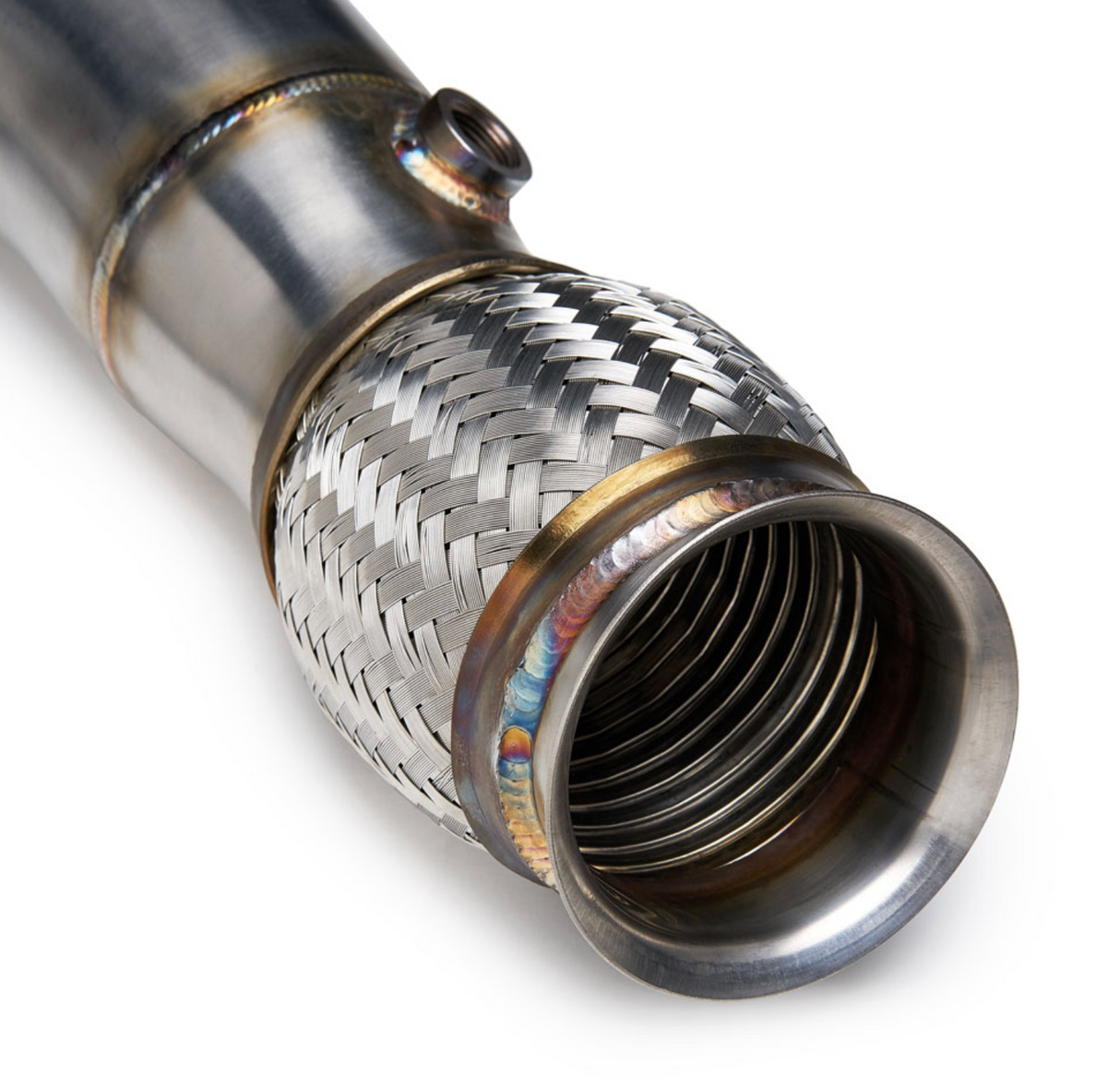 CTS Turbo® (12-16) BMW M135i/M235i/335i/435i N55B30 304SS 3.5" Catless Down Pipe with Pneumatic Wastegate