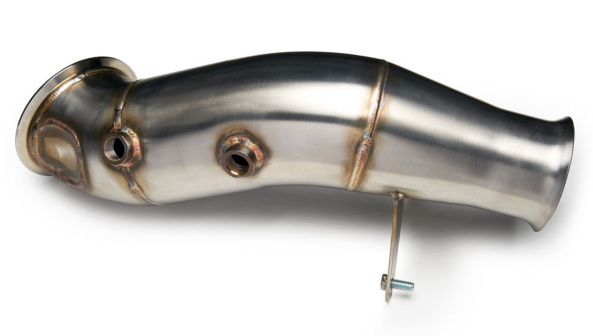 CTS Turbo® (12-16) BMW 335i/435i/M135i/M235i N55B30 304SS 4" Catless Down Pipe with Electronic Wastegate