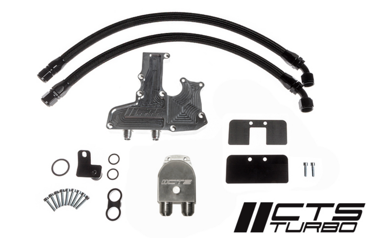 CTS Turbo® (13-17) Audi A4/A5 2.0L Billet Oil Catch Can Kit