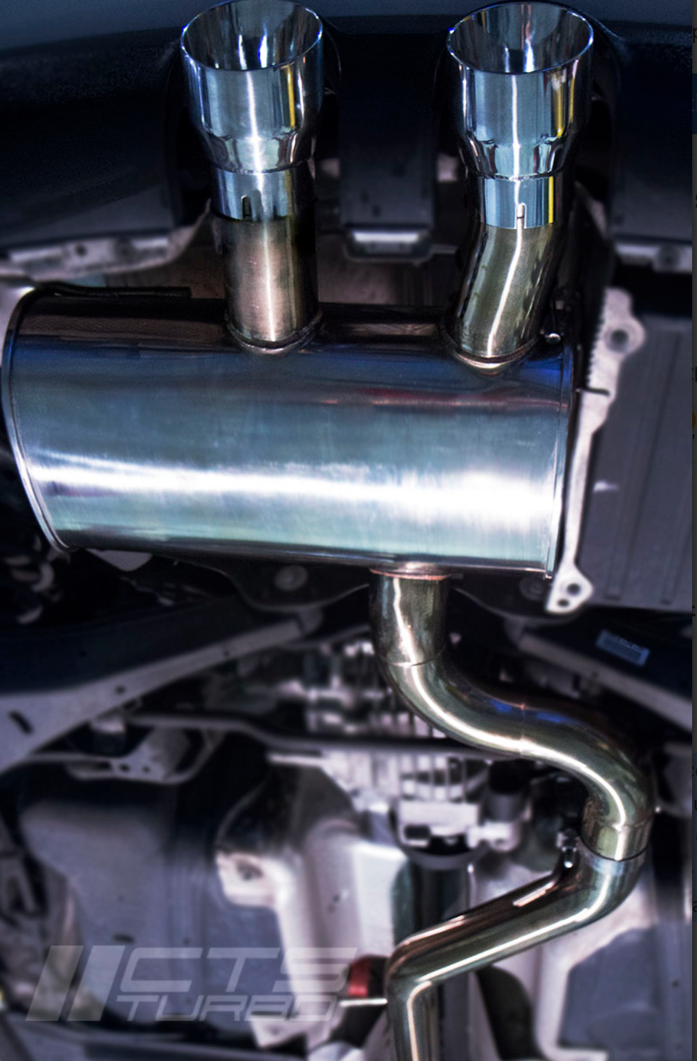 CTS Turbo® 2008 Volkswagen Golf R32 MK5 304SS 3" Cat-Back Exhaust