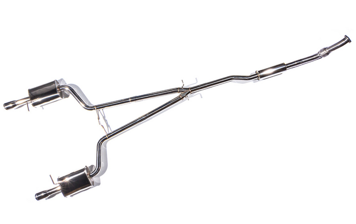 CTS Turbo® (05-08) Audi A4 B7 2.0L 304SS 3" Cat-Back Exhaust with 4" OD Tips