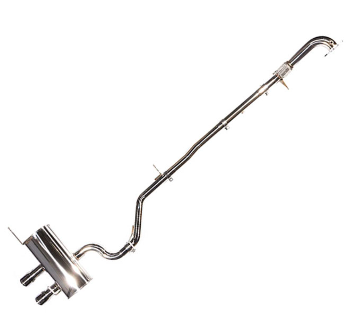 CTS Turbo® (10-14) Volkswagen Golf R MK6 304SS 3" Turbo-Back Exhaust