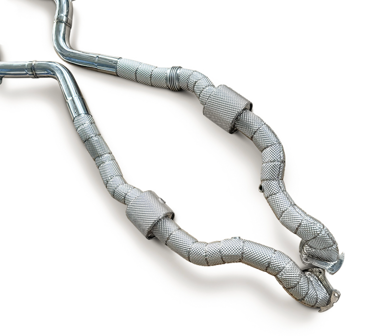 King Racing® (15-23) Dodge Challenger V6 304SS 3" Catted/Insulated Exhaust Mid-Pipe Set