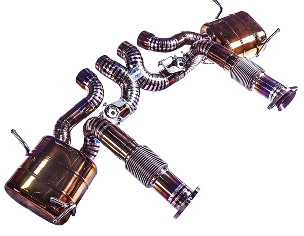 King Racing® (23+) Corvette Z06 C8 Titanium 3" Valved Cat-Back Exhaust System