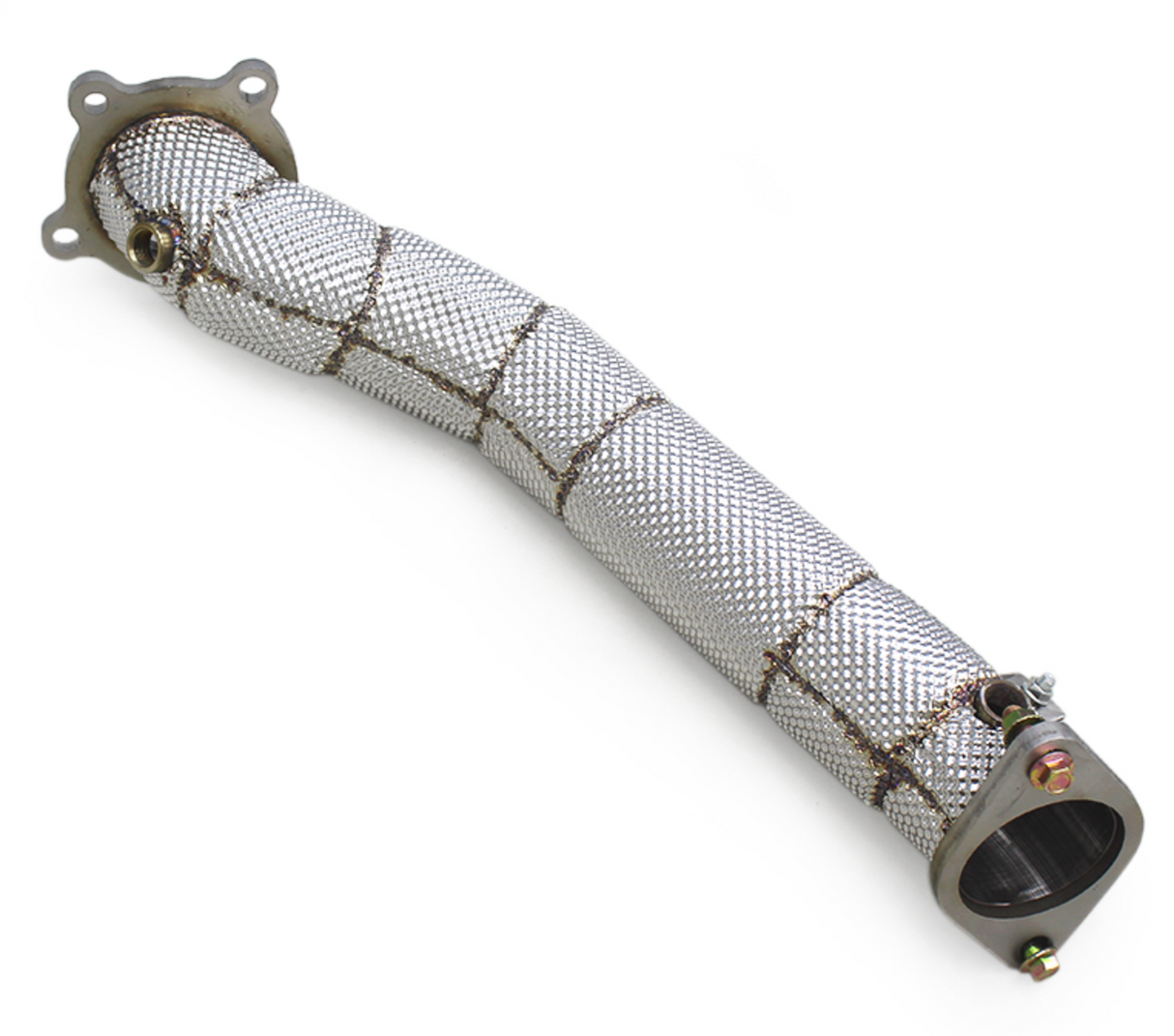King Racing® (16-24) Chevrolet Camaro 2.0T 304SS 3' Catless Exhaust Downpipe with Heat Layer