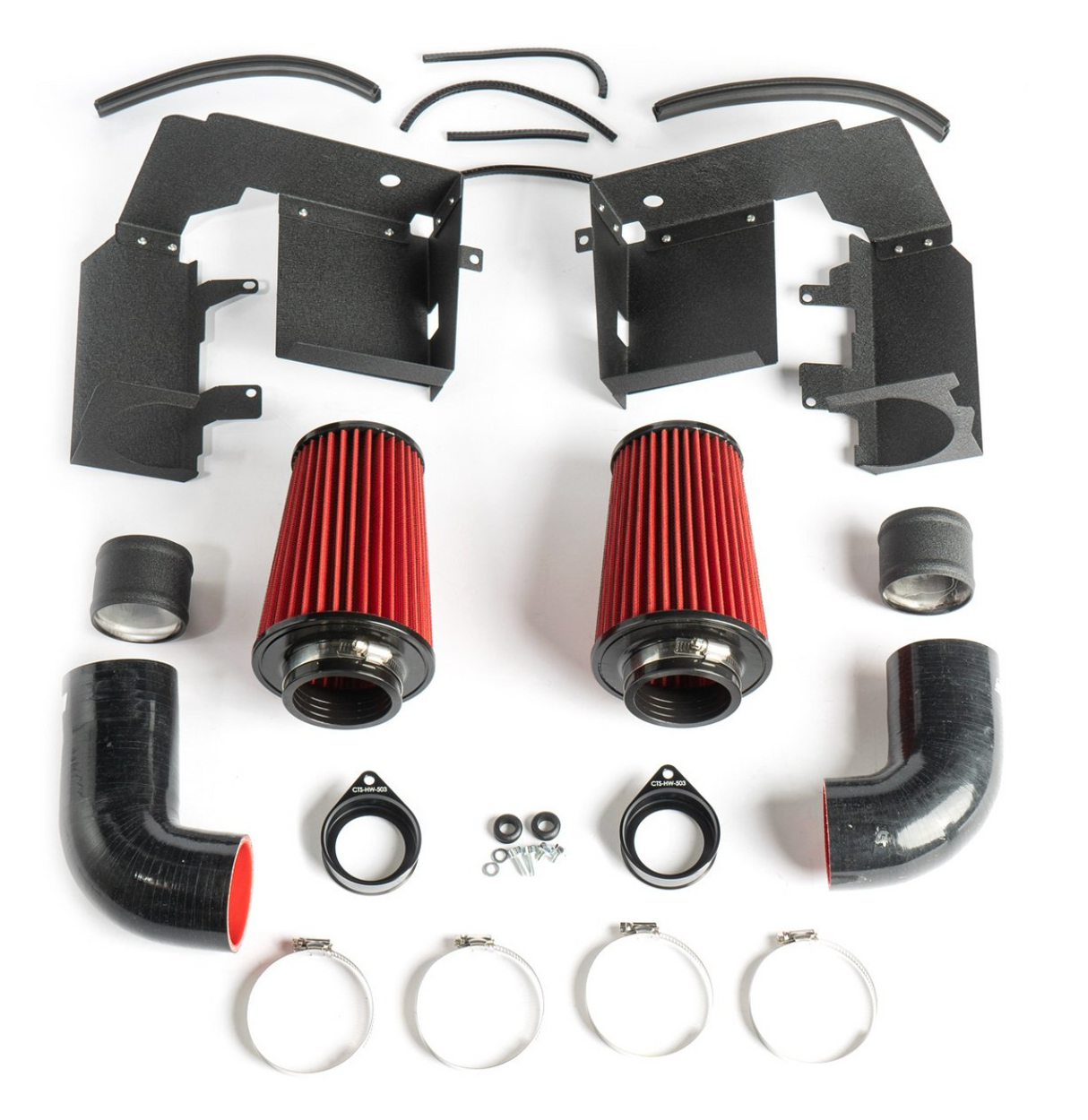 CTS Turbo® (14-21) Mercedes C400/C450/CLS400/E400/E43/C43 M276 Cold Air Intake with Oiled Filters