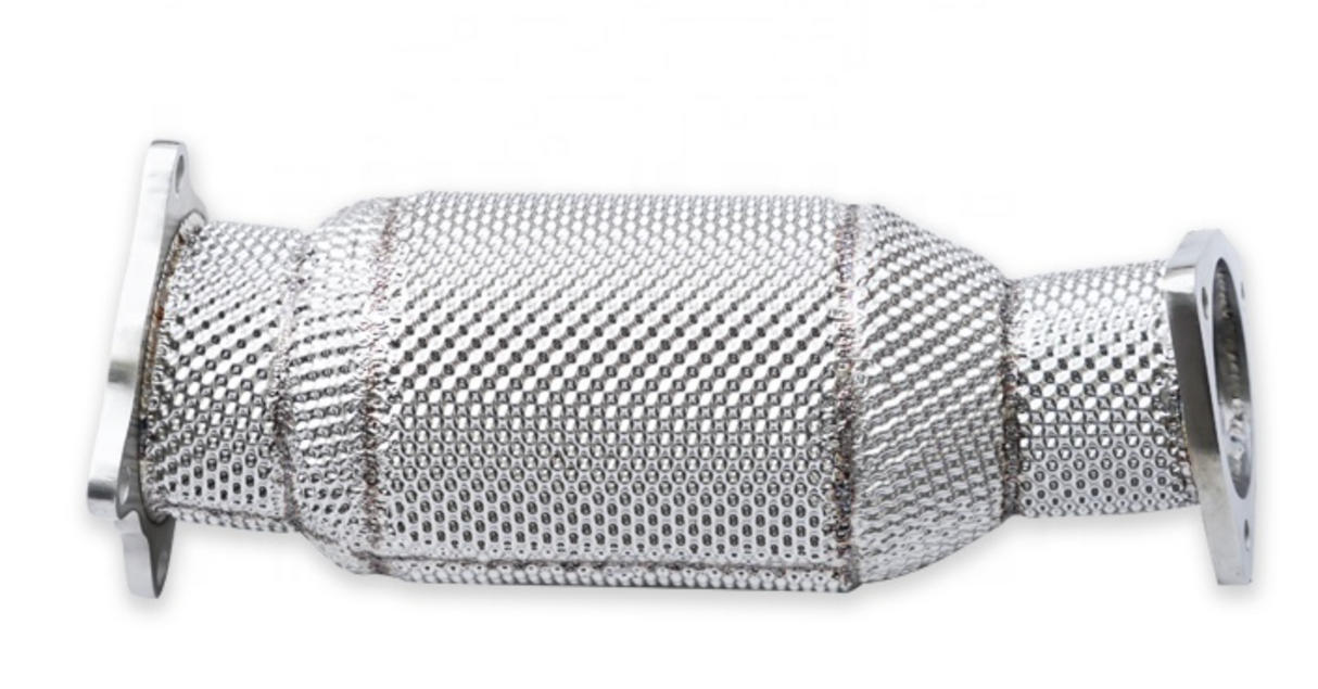 King Racing® Audi A4/A5/A6/A7/Q5 EA888 304SS 3" 200 Cell Catted Downpipe with Heat Wrap Layer