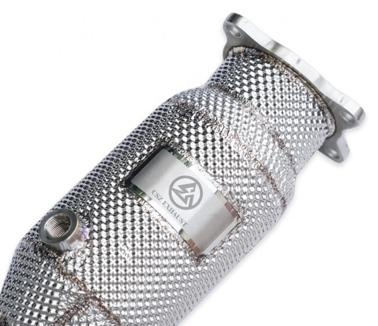 King Racing® Audi A4/A5/A6/A7/Q5 EA888 304SS 3" 200 Cell Catted Downpipe with Heat Wrap Layer