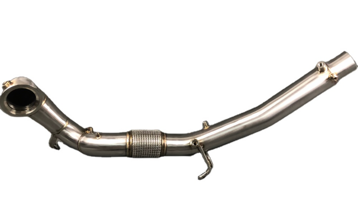 King Racing® (22+) Volkswagen Golf MK8 EA888 304SS 3" Catless Exhaust Down Pipe