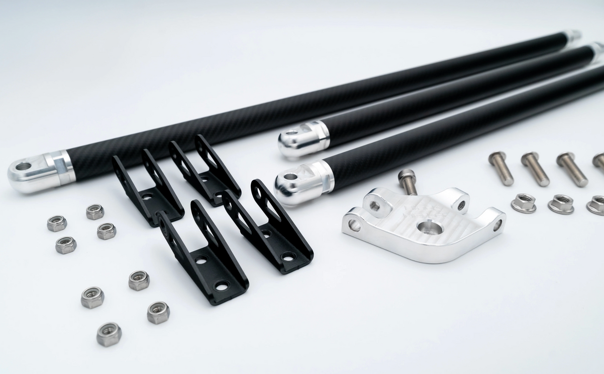 Black Market Race BMW M2/M3/M4 G8x S58B30 Carbon Fiber Strut Brace