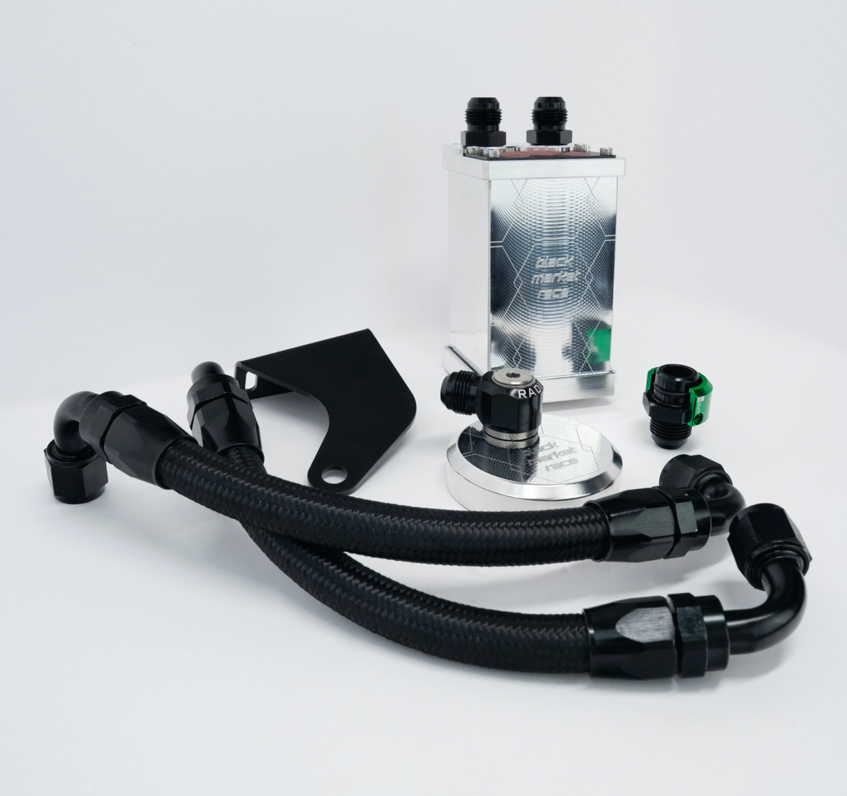 Black Market Race BMW M2/M3/M4 F8x B58B30 Billet Oil Catch Can Kit