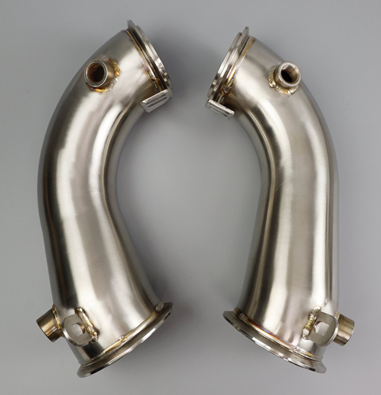 Kingman Speed® (18-23) BMW M5 F90 304SS 3" Catless Exhaust Down Pipes
