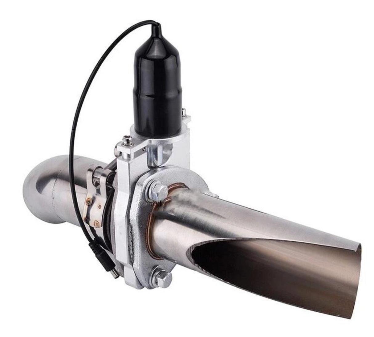 Kingman Speed® Remote Dual E-Cut Pipe Cut Out Valve Electric Exhaust Cutout Kit