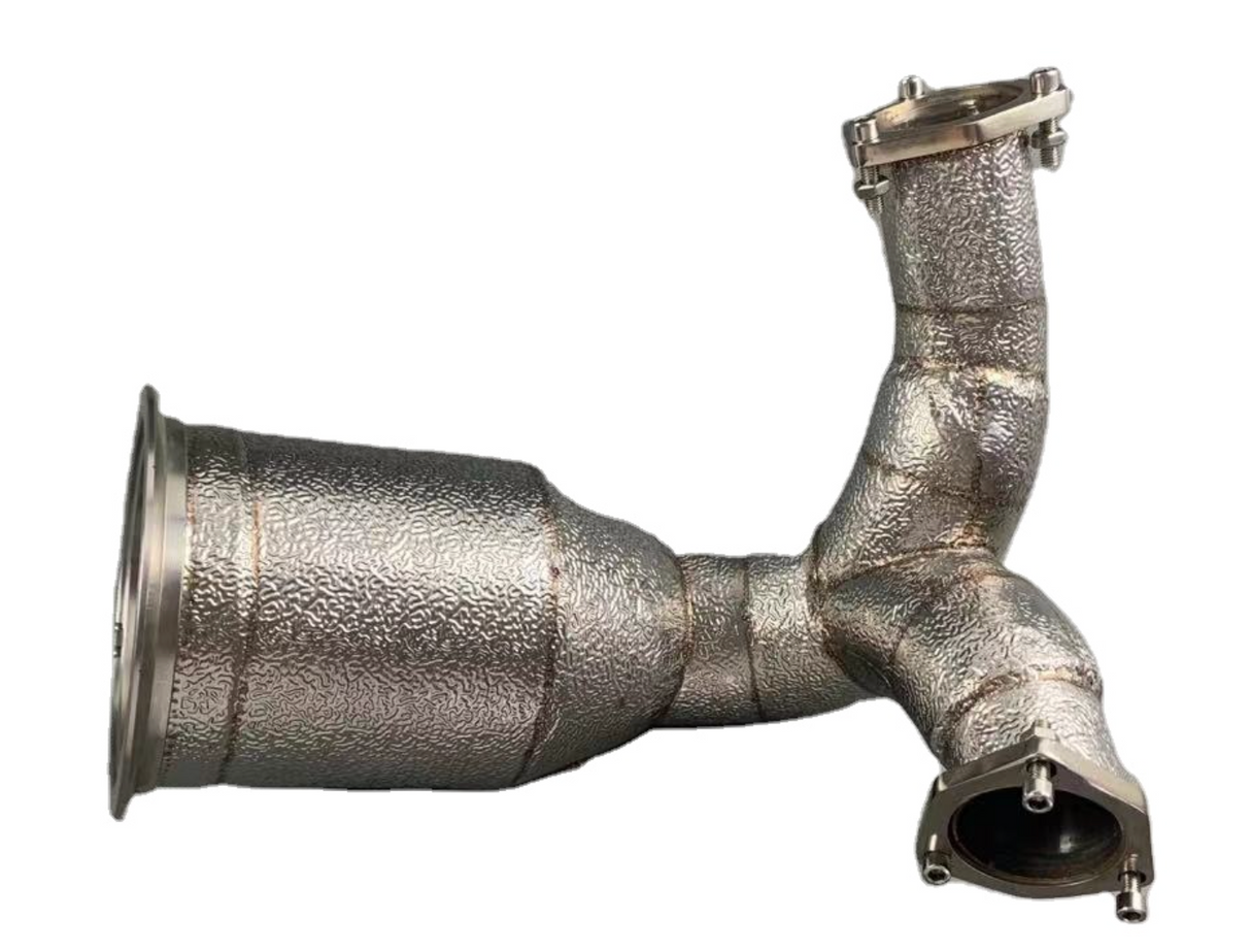 King Racing® (17-25) Audi S4 B9 3.0L 304SS 3" Catless Exhaust Down Pipe